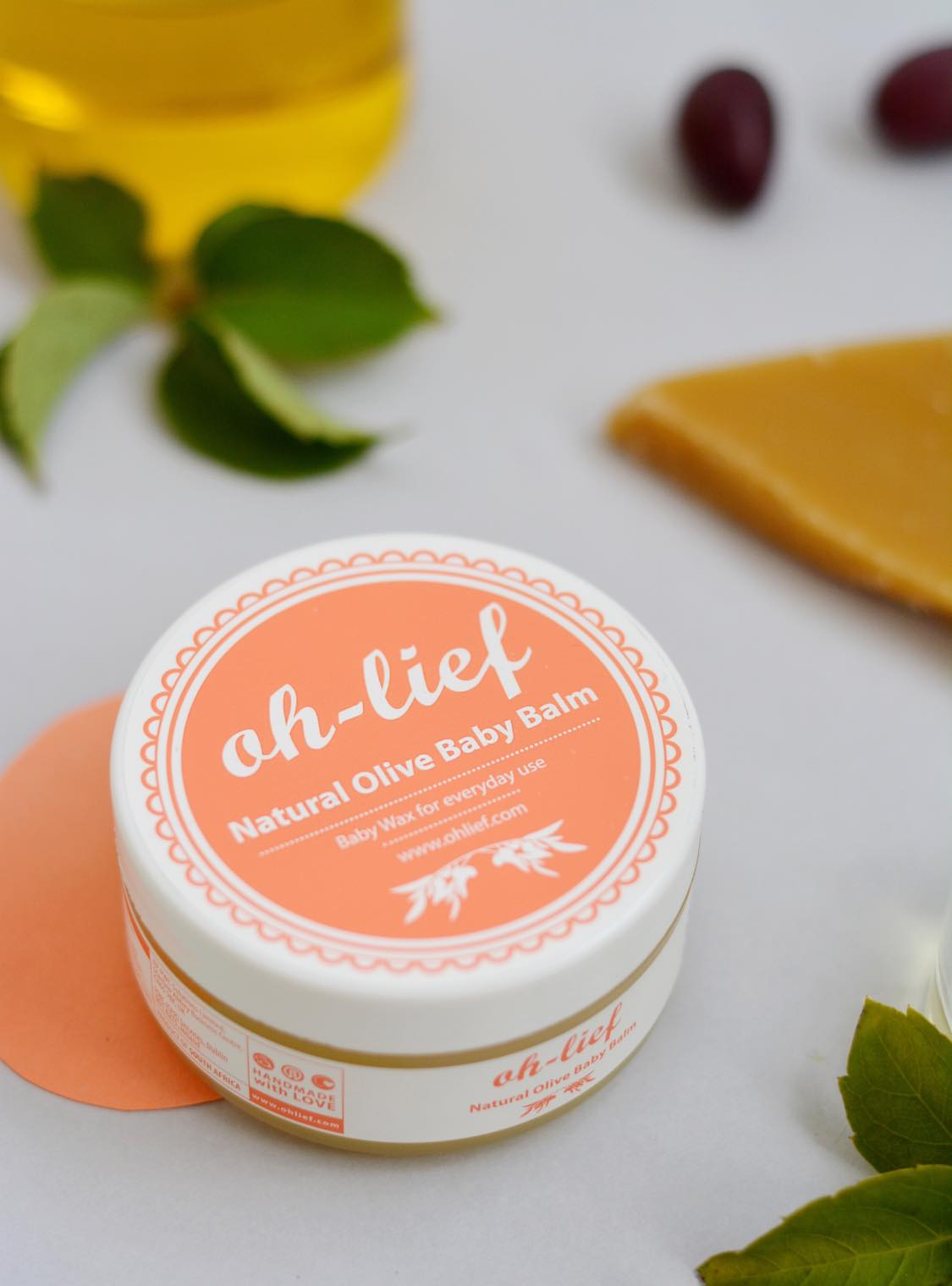Oh-Lief Natural Olive Baby Balm 100ml