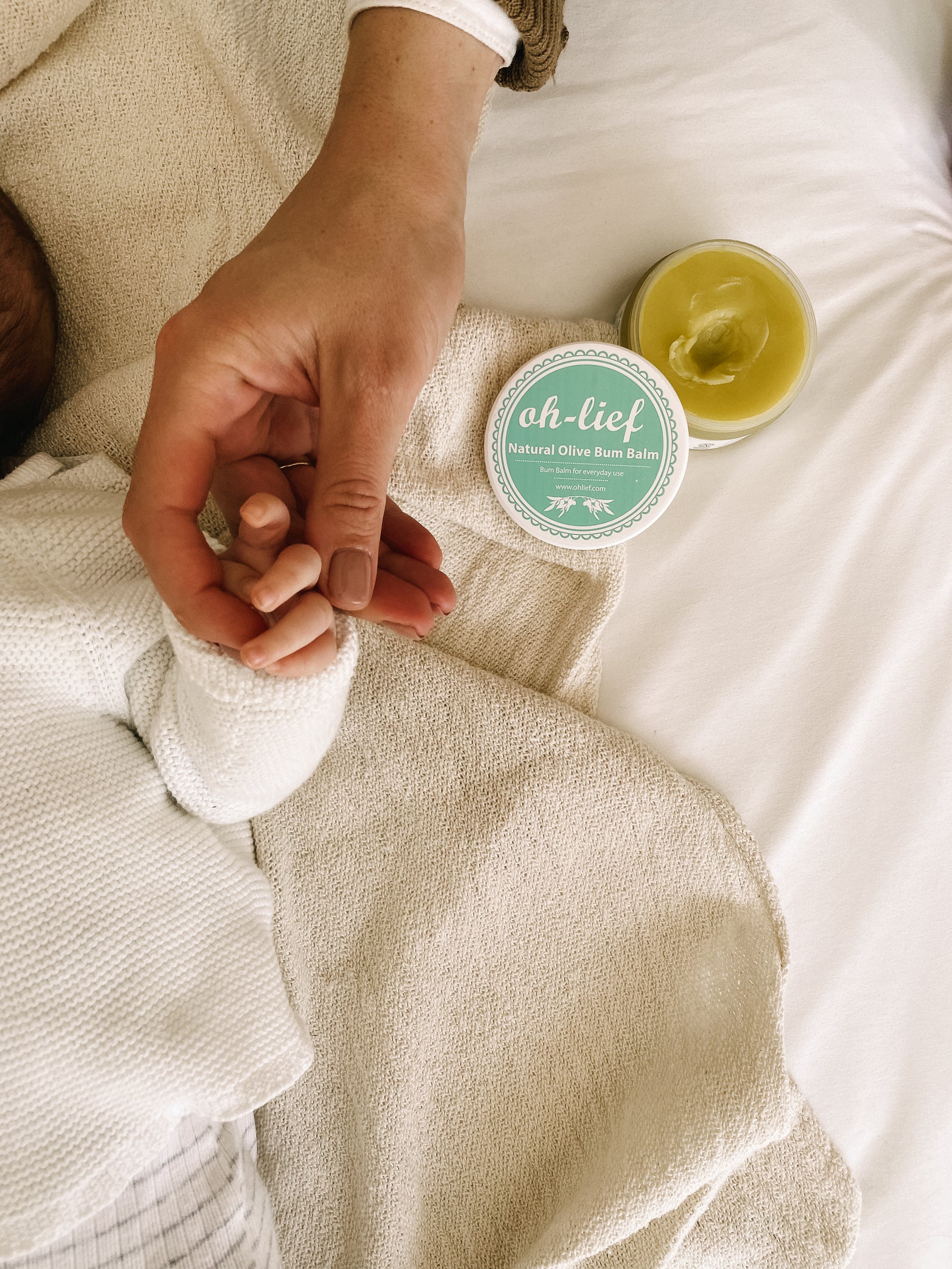 Oh-Lief Natural Olive Bum Balm 100ml