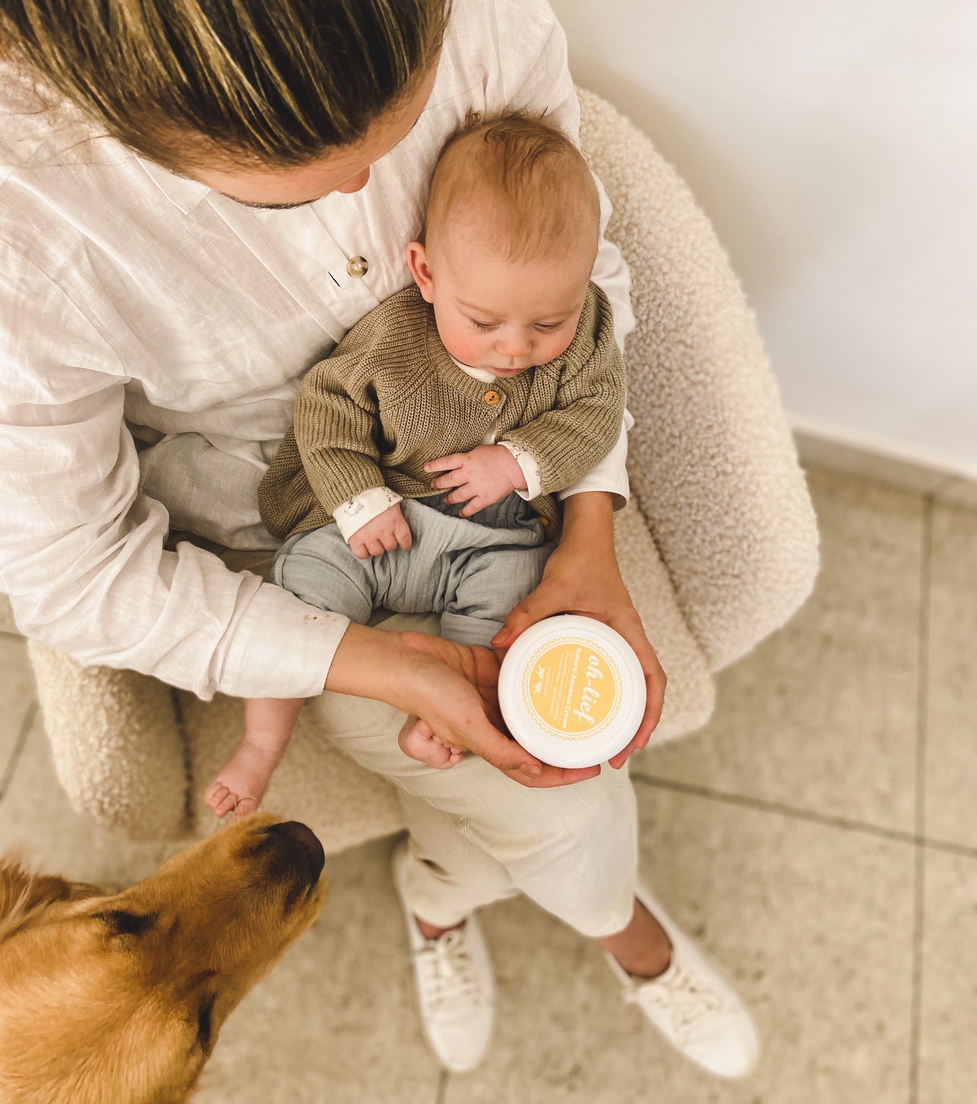 Oh-Lief Natural Aqueous Cream 250ml