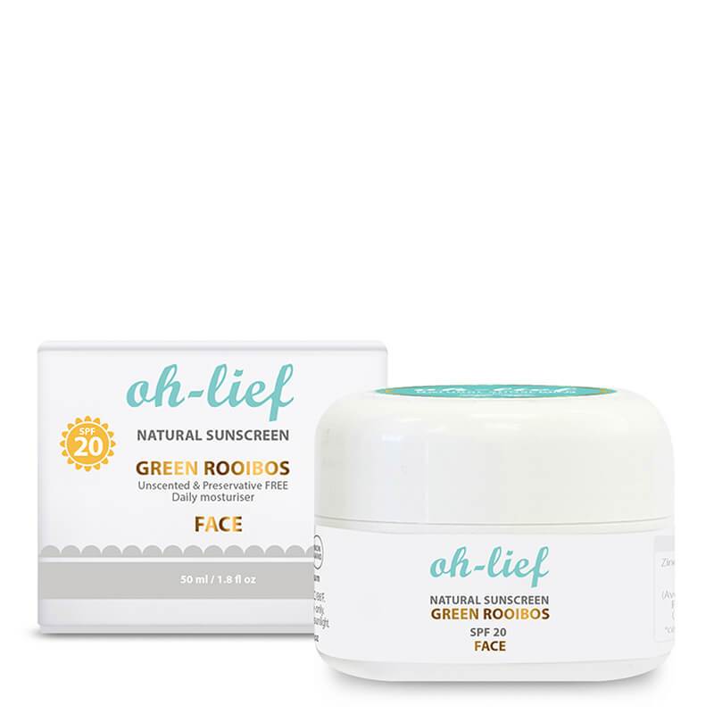 Oh-Lief Natural Face Anti-Oxidant enriched Sunscreen 50ml